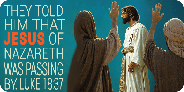 Luke 18 37