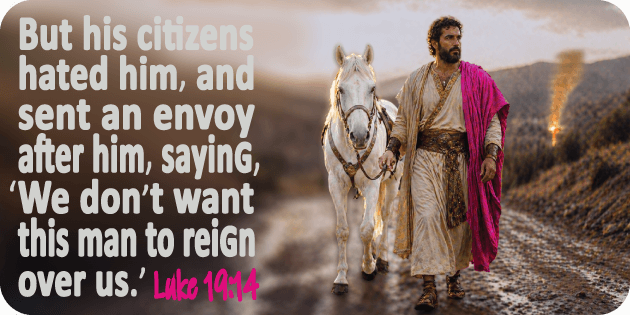 Luke 19 14