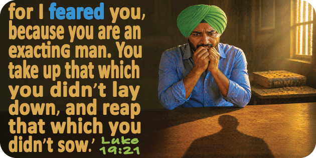 Luke 19 21