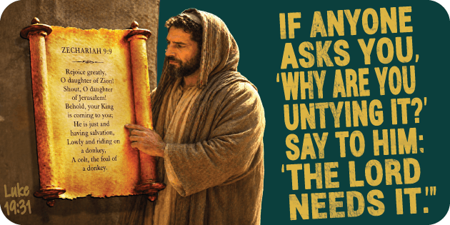 Luke 19 31