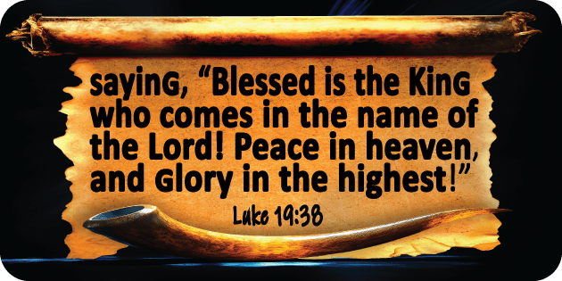 Luke 19 38