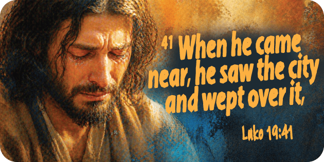 Luke 19 41
