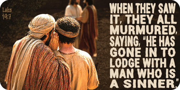 Luke 19 7