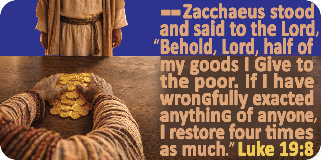 Luke 19 8