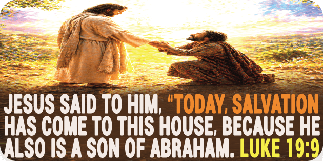 Luke 19 9