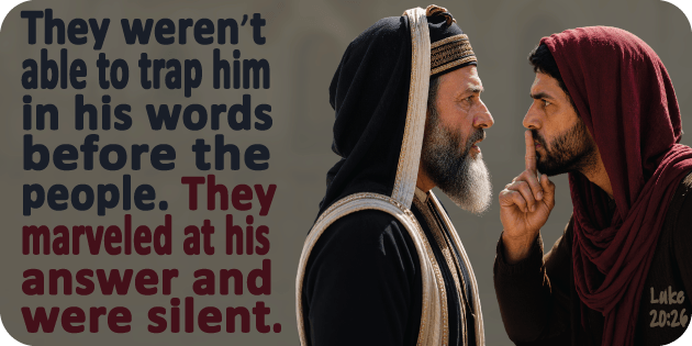 Luke 20 26