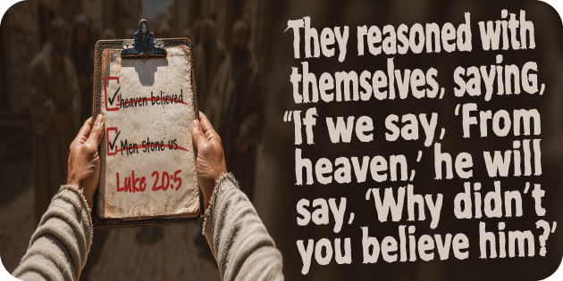 Luke 20 5