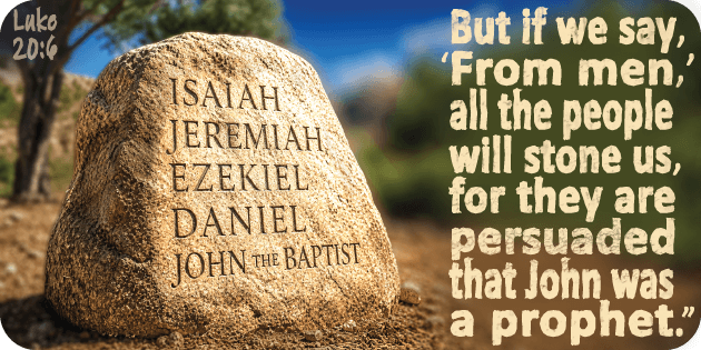 Luke 20 6