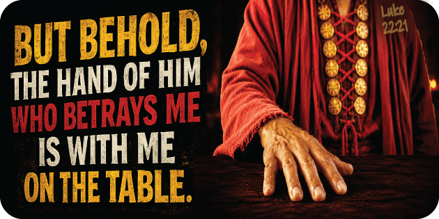 Luke 22 21
