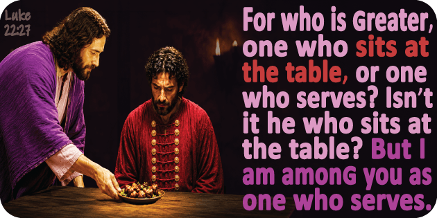 Luke 22 27