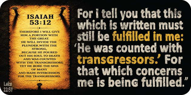 Luke 22 37