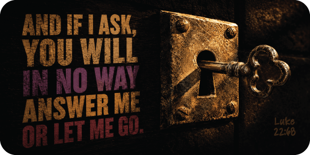 Luke 22 68