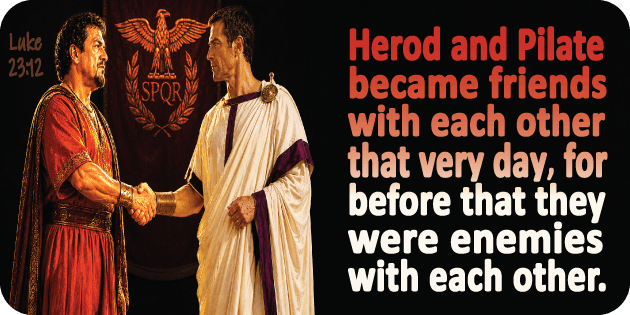 Luke 23 12