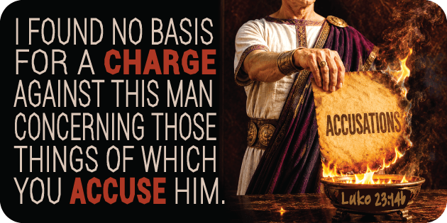 Luke 23 14b