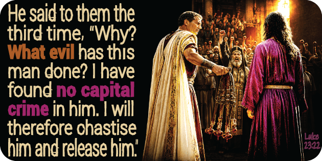 Luke 23 22