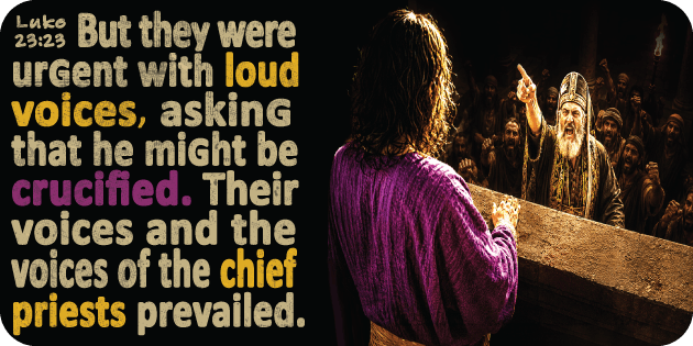 Luke 23 23