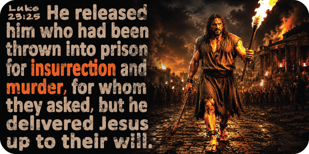 Luke 23 25