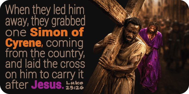 Luke 23 26