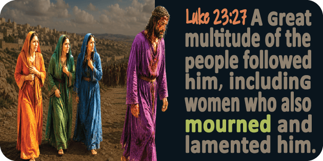 Luke 23 27