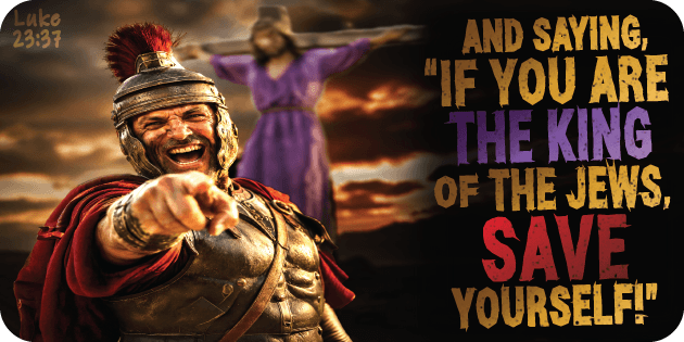 Luke 23 37