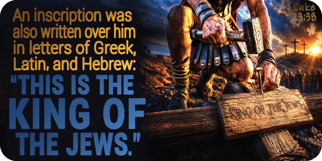 Luke 23 38