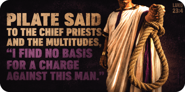 Luke 23 4
