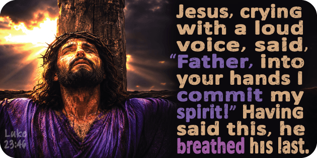 Luke 23 46