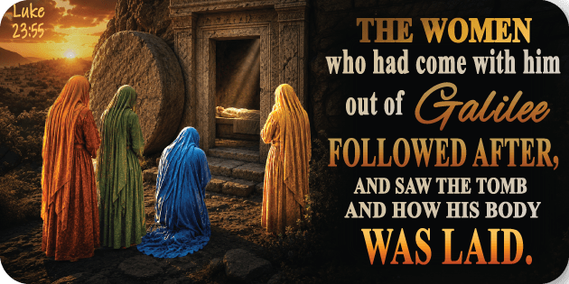 Luke 23 55