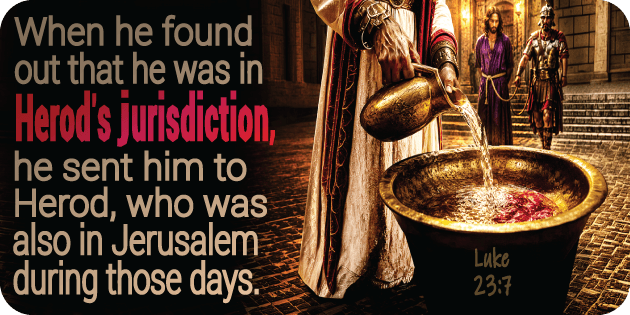 Luke 23 7