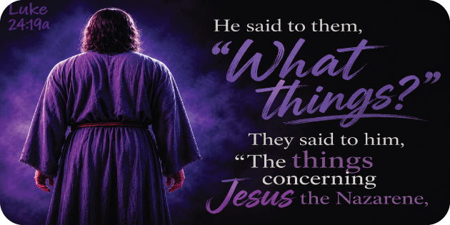 Luke 24 19a