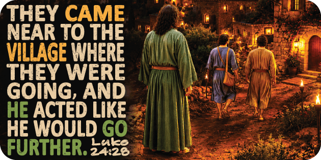 Luke 24 28