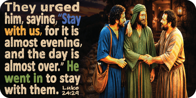 Luke 24 29