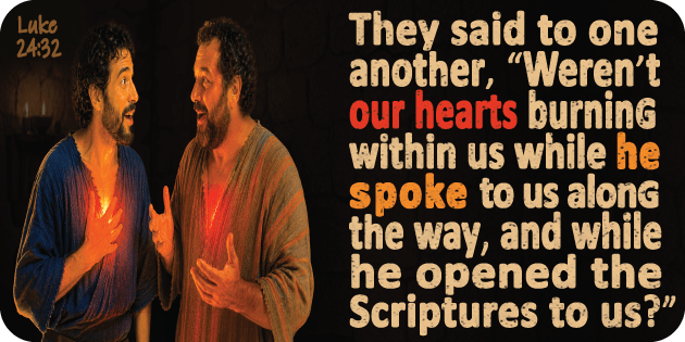 Luke 24 32