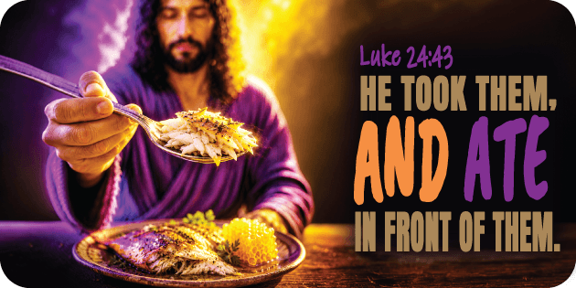 Luke 24 43