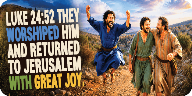 Luke 24 52