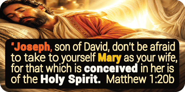 Matthew 1 20b