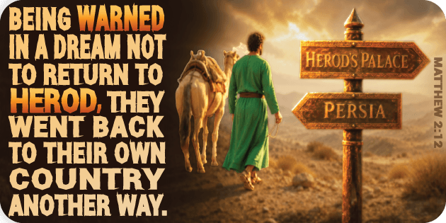 Matthew 2 12