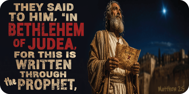 Matthew 2 5