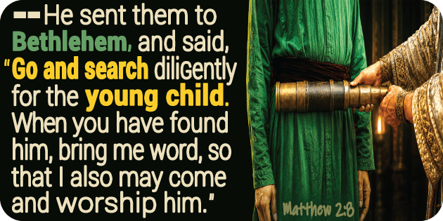 Matthew 2 8