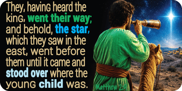 Matthew 2 9