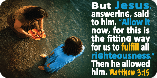 Matthew 3 15