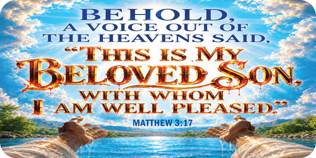 Matthew 3 17
