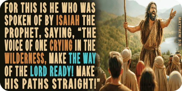 Matthew 3 3