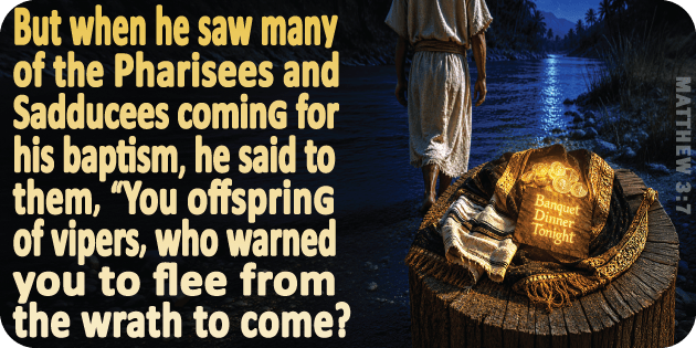 Matthew 3 7