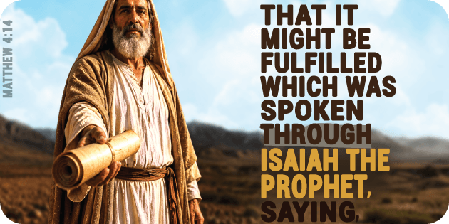 Matthew 4 14 Matthew 4 14