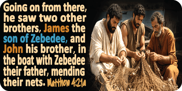 Matthew 4 21a Matthew 4 21a