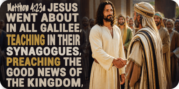 Matthew 4 23a Matthew 4 23a