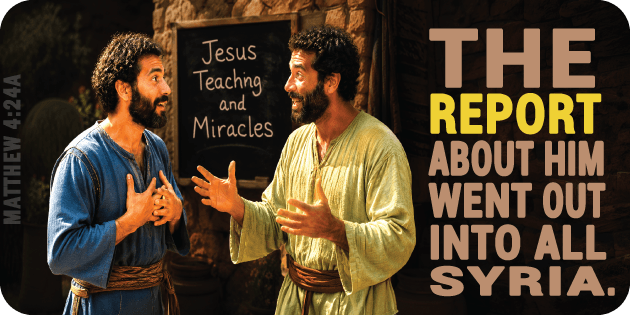 Matthew 4 24a Matthew 4 24a