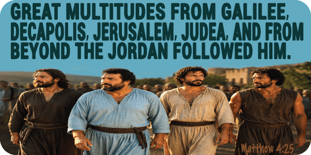 Matthew 4 25 Matthew 4 25