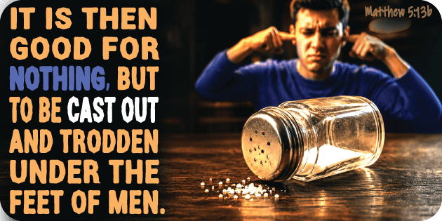 Matthew 5 13b